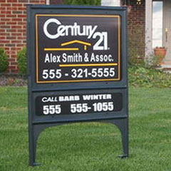 Relicade Plastic Frame Lawn Sign