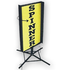 WIND SPINNER SIGN FRAME